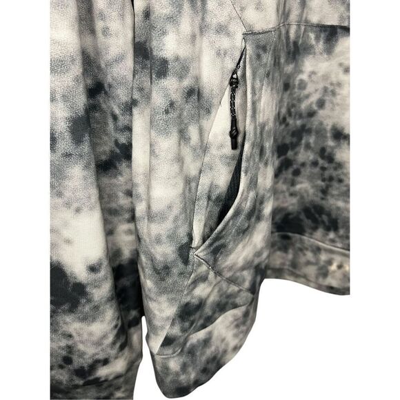 FLX Men’s Medium Synergy Hoodie Sweatshirt Charcoal Grey Fleece NEW - Picture 3 of 9